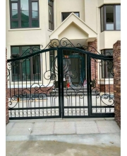 Wrought iron gates