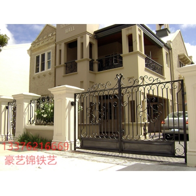 &nbsp;Wrought iron gates