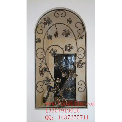 Wrought iron window
